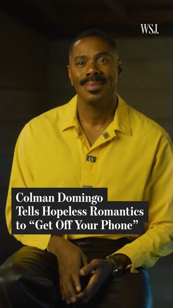 Colman Domingo Tells Hopeless Romantics to "Get Off Your Phone"