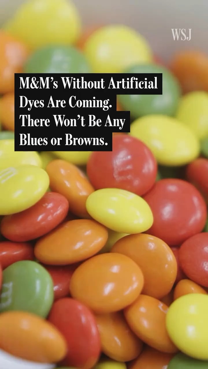 M&M's Without Artificial Dyes Are Coming. There Won't Be Any Blues or Browns.