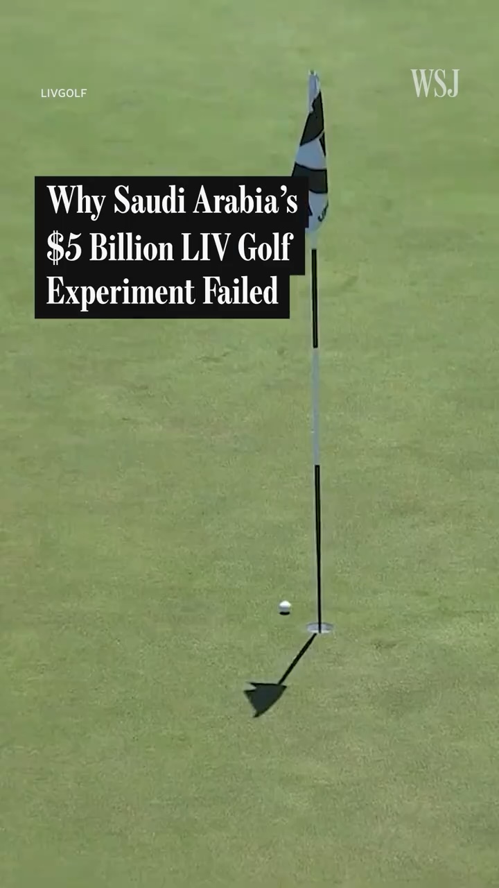 Why Saudi Arabia's $5 Billion LIV Golf Experiment Failed