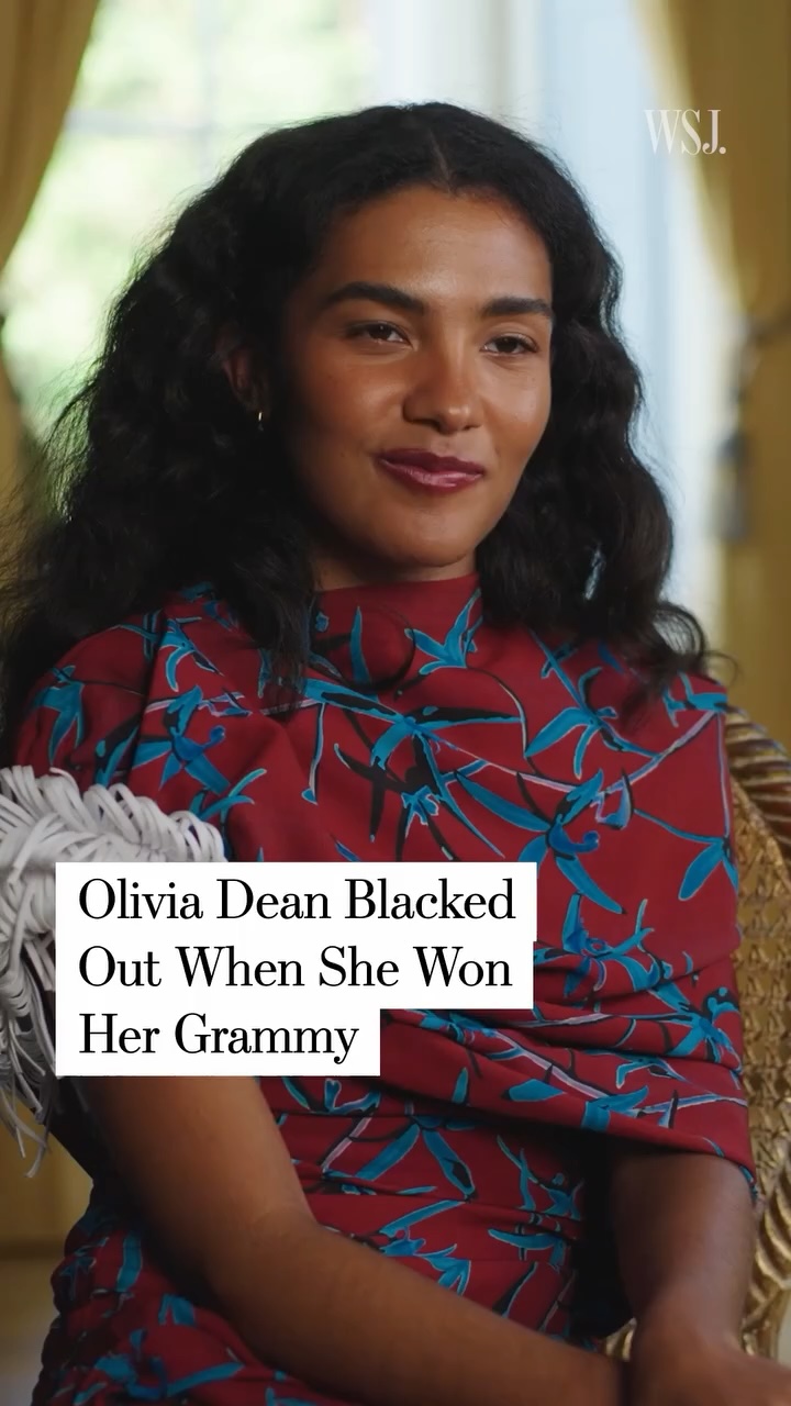 Olivia Dean Blacked Out When She Won Her Grammy