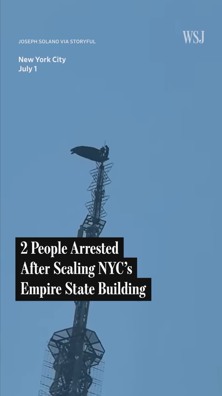2 People Arrested After Scaling NYC's Empire State Building