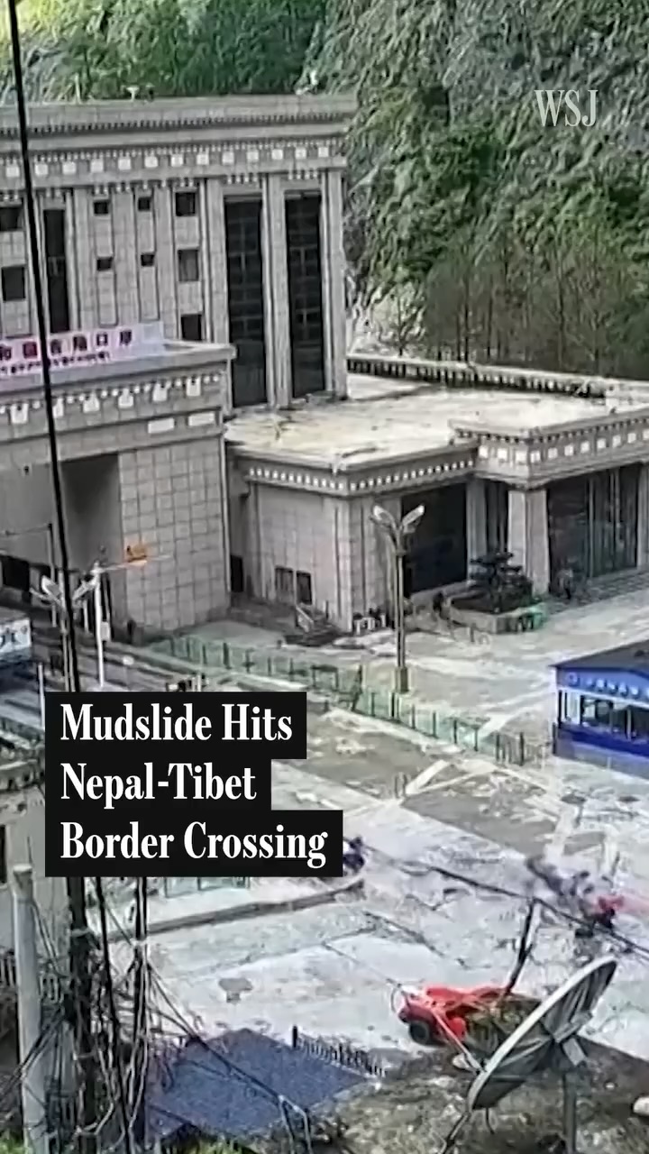 Mudslide Hits Nepal-Tibet Border Crossing