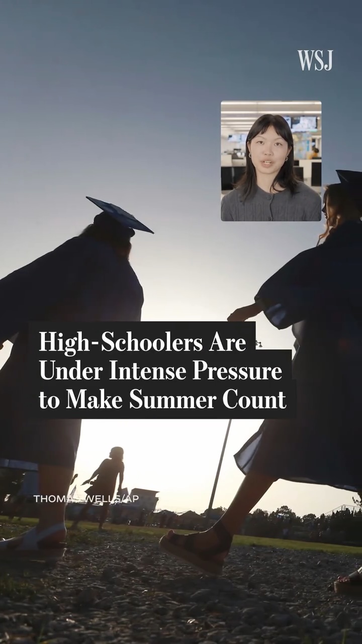 High-Schoolers Are Under Intense Pressure to Make Summer Count