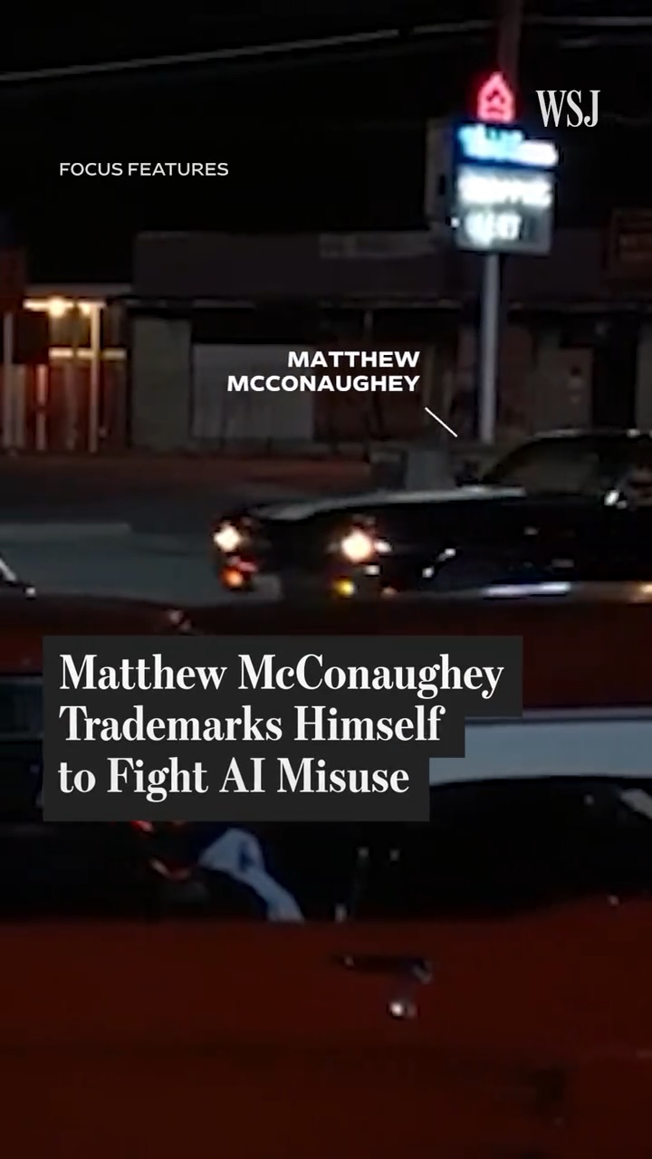 Matthew McConaughey Trademarks Himself to Fight AI Misuse
