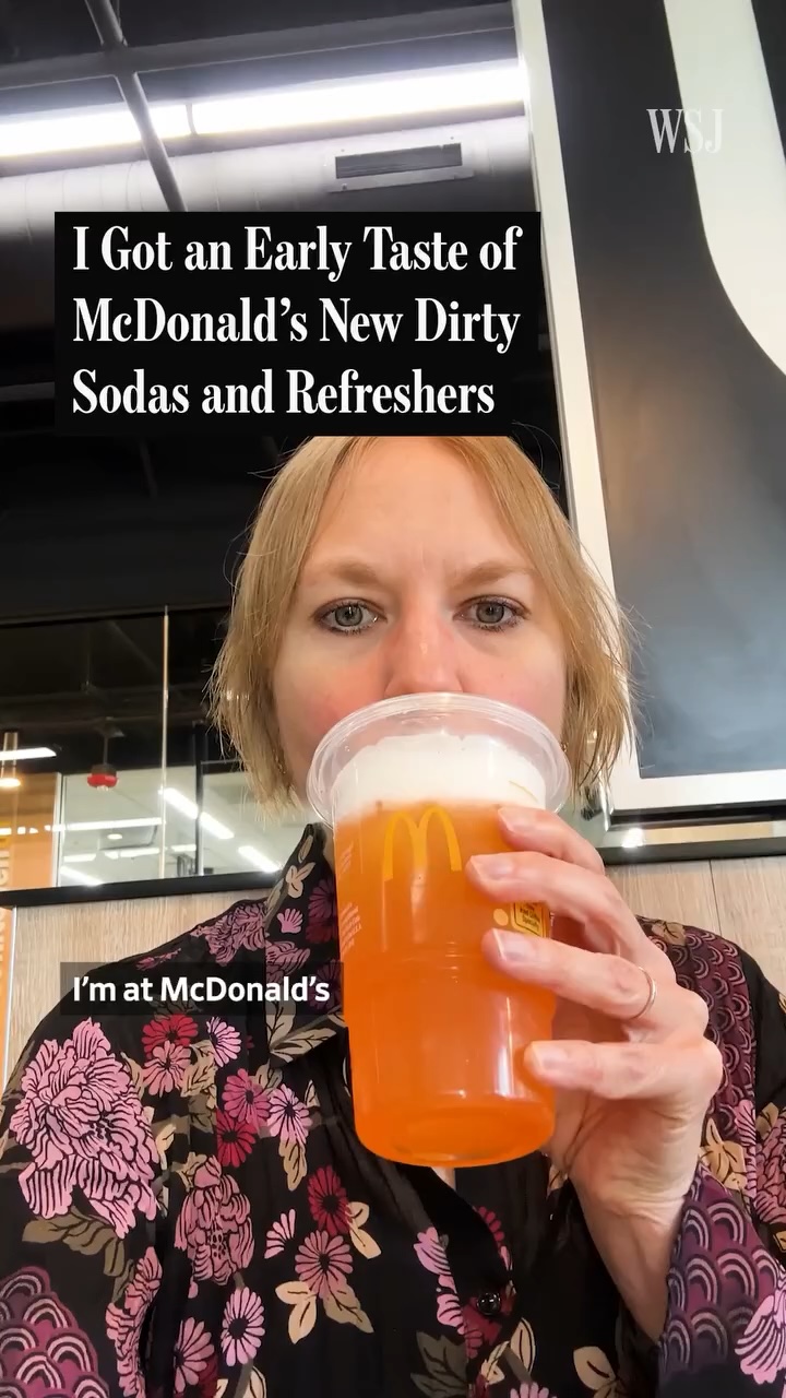 I Got an Early Taste of McDonald's New Dirty Sodas and Refreshers